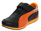 Puma Kids - evoSPEED F1 Lo V (Toddler/Little Kid/Big Kid) (Black/Flame Orange) - Footwear