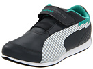 Puma Kids - evoSPEED F1 Lo MAMGP V Kids (Toddler/Little Kid/Big Kid) (Dark Shadow/White/Arcadia) - Footwear