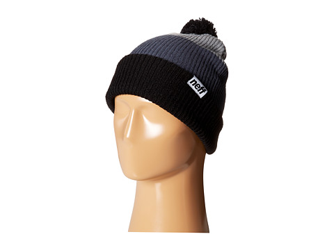 Neff - Snappy Beanie (Black/Grey/Grey) Beanies