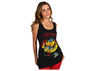 Ed Hardy - Rhinestone Tank Rolling Stone (Black)