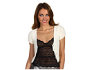 Betsey Johnson - Chunky Hand Knit Cropped Cardi (Milk)