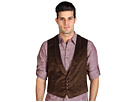 John Varvatos - Shawl Collar Vest (Dark Brown)