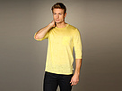 John Varvatos - Dip Dye Raw Edge Crew (Limoncello Heather)
