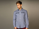 John Varvatos - Star Slim Fit Shirt (Pond)