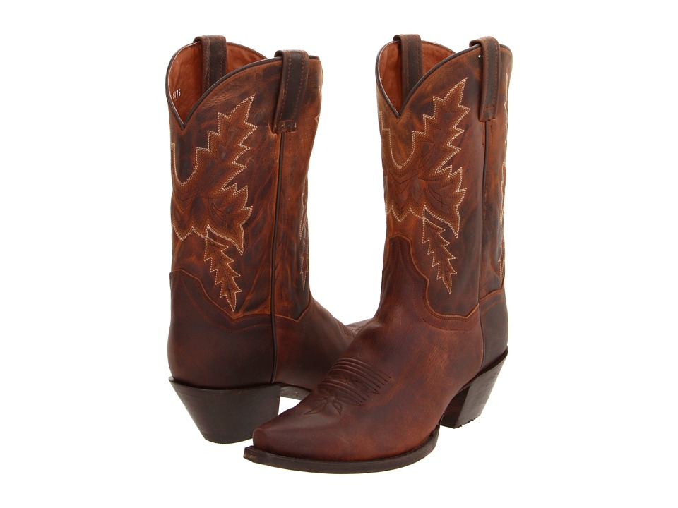 Dan Post - Cecilia (Bay Apache Distressed) Cowboy Boots