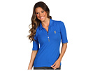 Juicy Couture - Pique Polo T-Shirt (Coastal Blue) - Apparel