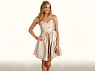 ABS Allen Schwartz - Strapless Bow Dress (Champagne)