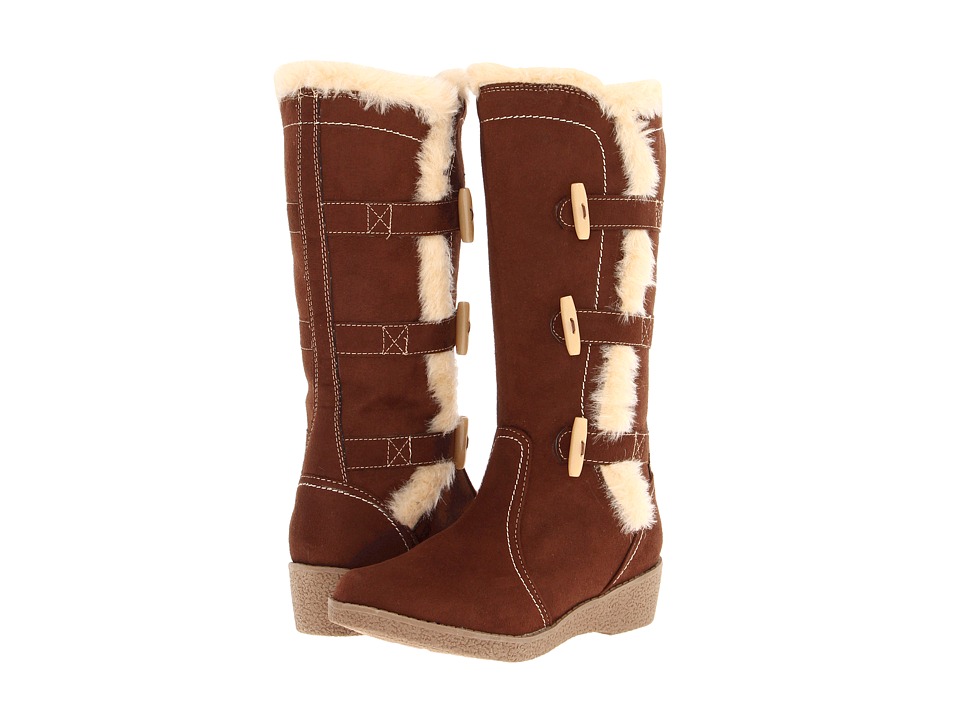 Nine West Kids Diva Girl (Little Kid/Big Kid) (Brown) Girls Shoes