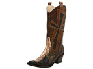 Stetson - Gold Python Cross Overlay/Burnish Shaft (Yellow)