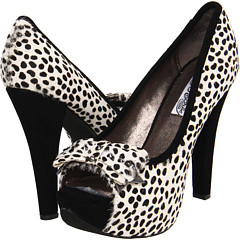 Naughty Monkey Isla Bonita (Black White) Footwear