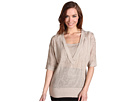 Jones New York Collection - Nov Jacq Elbow Dolman Sleeve 2Fer (Beechwood)