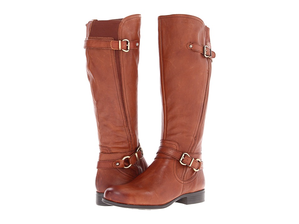Naturalizer - Juletta Wide Calf (Banana Bread Leather) Women