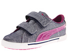 Puma Kids - Benecio Denim V Kids (Toddler/Little Kid/Big Kid) (Medieval Blue/Wild Aster) - Footwear