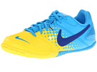 Nike Kids - Jr Nike5 Elastico (Toddler/Little Kid/Big Kid) (Blue Glow/Chrome Yellow/Old Royal) - Footwear
