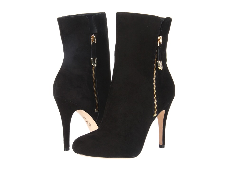 Joan & David Ulina (Black Suede) Women