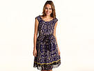 Tahari by ASL - DRS-Traceann (Purple/Tan)