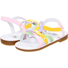 buy Baby Deer,  Sandal w/ Criss Cross Straps (Infant/Toddler) (Multi Patent PU),  Footwear fashion shop