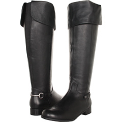 Ros Hommerson Topic Wide Shaft (Black Portofino Calf) Footwear