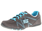 SKECHERS - Jazz Hands - Dance-Off (Grey/Blue) - Footwear