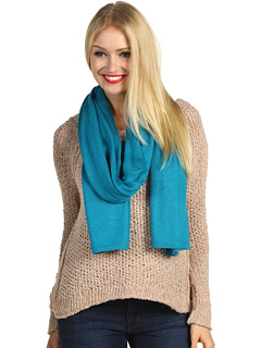 Echo Design Cashmere Blend Oversized Wrap (Turquoise) Accessories