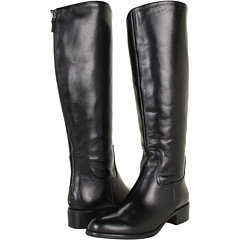 Franco Sarto Crane Wide Shaft Boot (Black Leather) Footwear