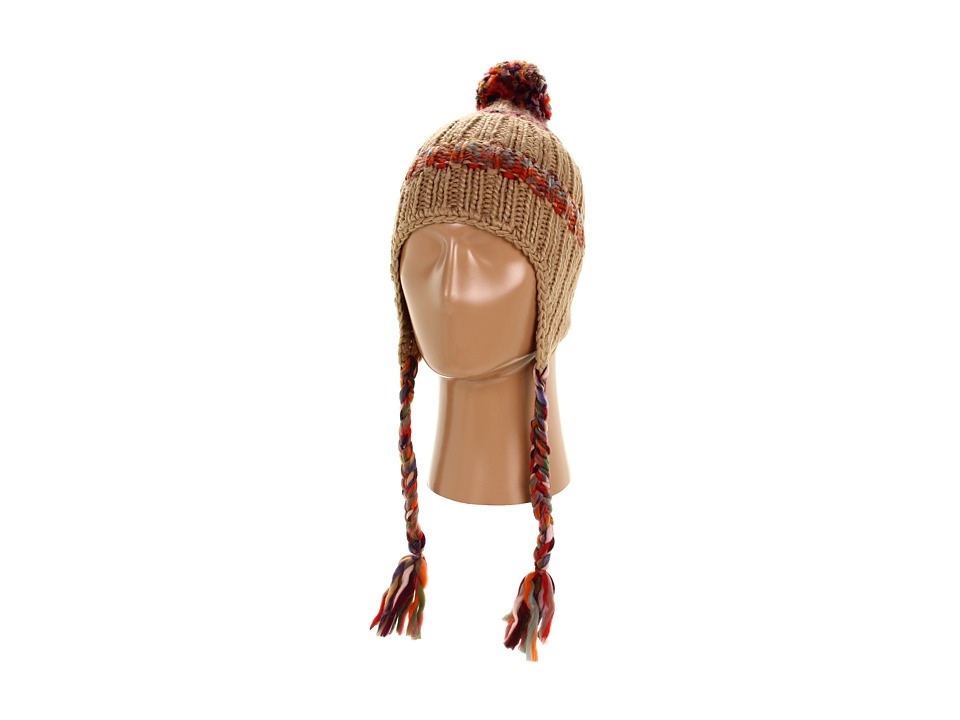 Roxy - Northern Lights Earflap Beanie (Boulder) Beanies
