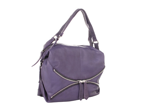Linea Pelle - Alex Zip Hobo (Violet) Hobo Handbags