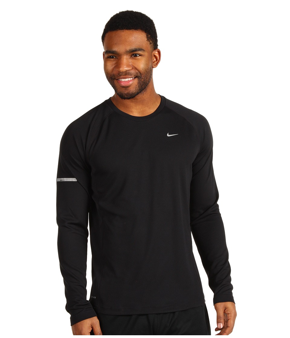 nike miler long sleeve mens