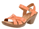 Born - Belinda Sandal (Arancio (Orange) Burnished Full Grain Leather)