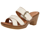 Born - Salima (White Full Grain Leather)