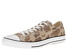 Converse - Chuck Taylor All Star Camo Print Ox (Safari Camo Print) - Footwear