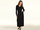 Anne Klein - L/S Maxi Dress (Black) - Apparel