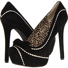 Jessica Simpson Jeorge (Black Coconut Kid Suede) Footwear