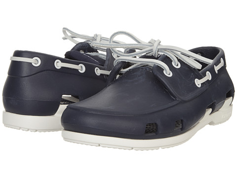 crocs mens deck shoes