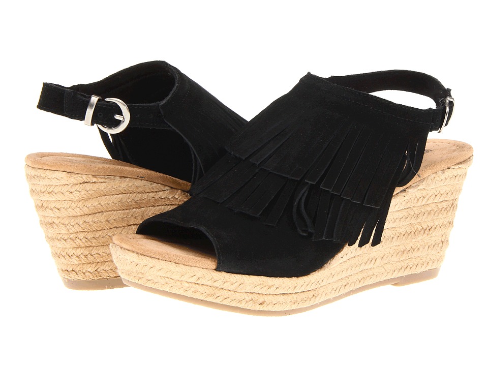Minnetonka Ashley (Black Suede) Women