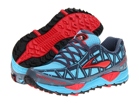 brooks cascadia 8 mens red