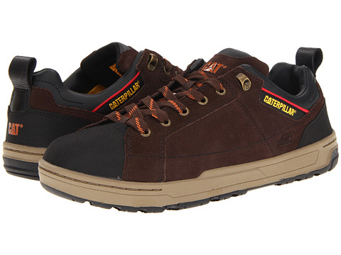 UPC 046118944546 product image for Caterpillar Brode Steel Toe (Espresso Suede) Men's Industrial Shoes | upcitemdb.com