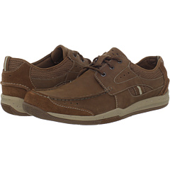 Clarks Watkins Race (Tan Nubuck) Footwear