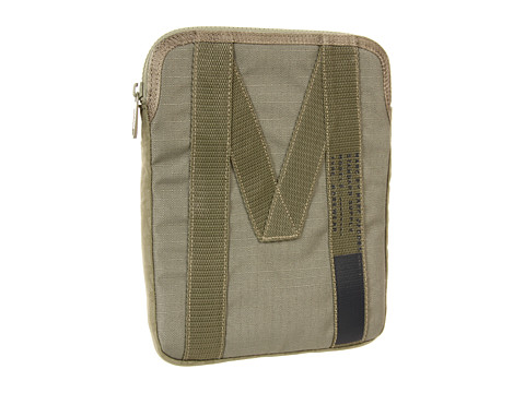 Marc by Marc Jacobs Mesh Standard Supply Tech Tablet Half Zip Case (Fatigue Green) Computer Bags