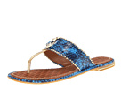 Juicy Couture - Adeline (Bright Blue Python) - Footwear