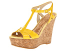 Juicy Couture - Dakota (Bright Yellow Patent) - Footwear