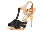 Juicy Couture - Amali (Black Woven Raffia) - Footwear
