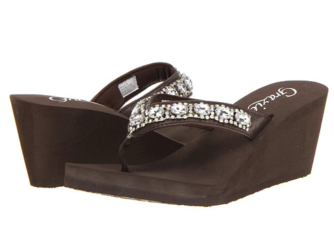 UPC 849396002362 product image for Grazie Verona (Brown) Women's Wedge Shoes | upcitemdb.com