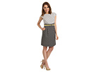 Tahari by ASL Petite - Petite Kevin Dress (Black/White) - Apparel