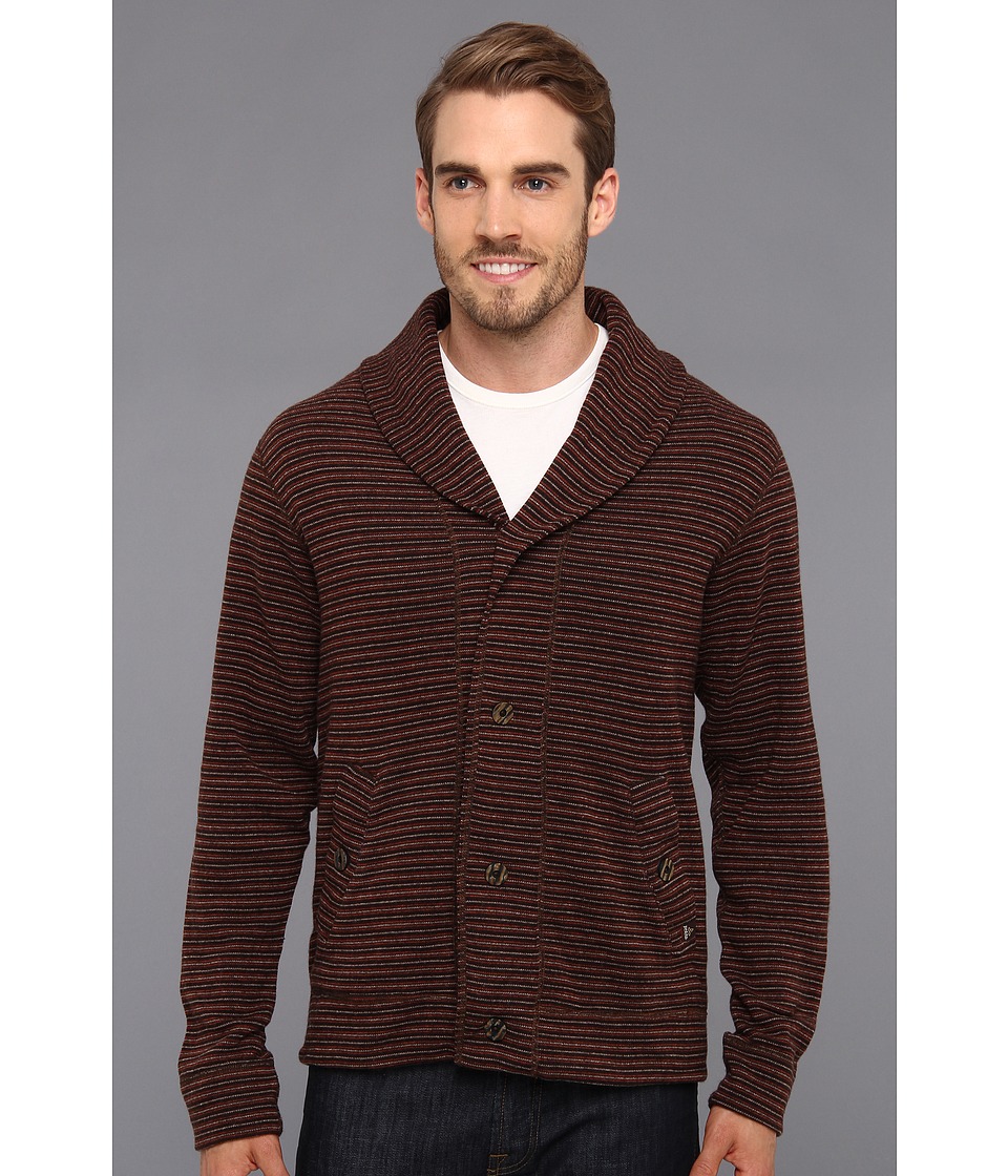 Prana - Norton Cardigan (Brown) Men
