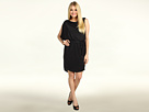 Jessica Simpson - Asymmetric Batwing Dress (Black) - Apparel