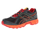 Reebok - Record Finish RS TR Leather (Black/Gravel/Blazing Orange/Excellent Red/Neon Orange)