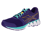 Reebok - ZigKick Alpha (Ultra Violet/Neon Orange/Emerald Sea/White)