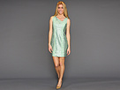 Jessica Simpson - Sleeveless Asymmetrical Dress w/ Sequins (Jade) - Apparel