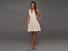 French Connection - Loving Crochet Dress (Daisy White Lace/Powder) - Apparel